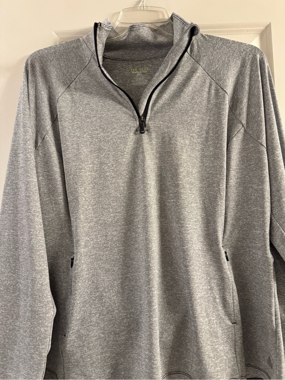 tek gear Heather Gray Half-Zip Women Pullover